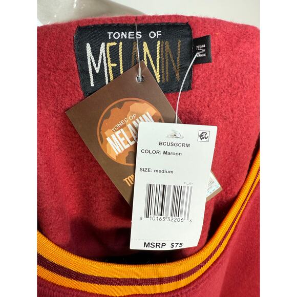Tones of Melanin Men's Bethune-Cookman Wildcats Crew Neck NWT - Picture 2 of 8